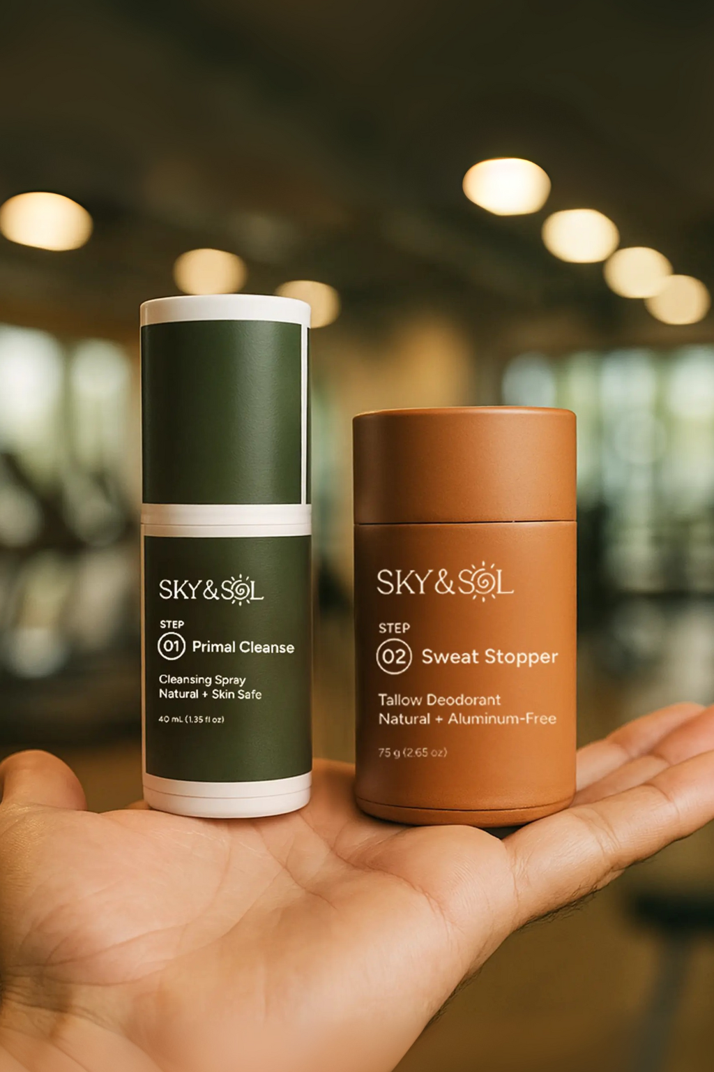 Deodorant Two-Step Freshness Formula