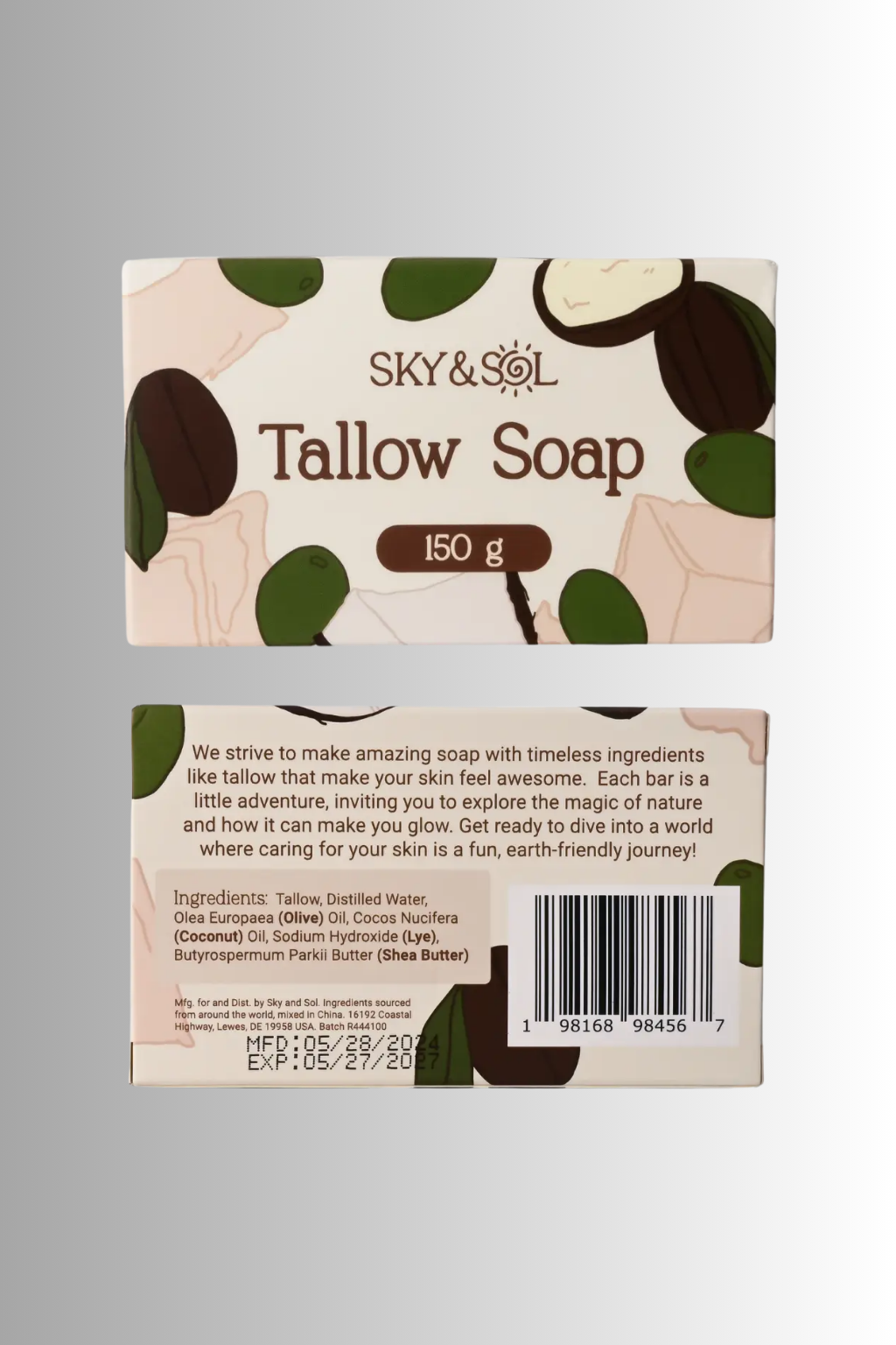 Tallow Soap (Pack of 3)