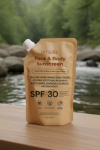 Natural Sunscreen Face and Body SPF 30 Kraft Bag - 500g